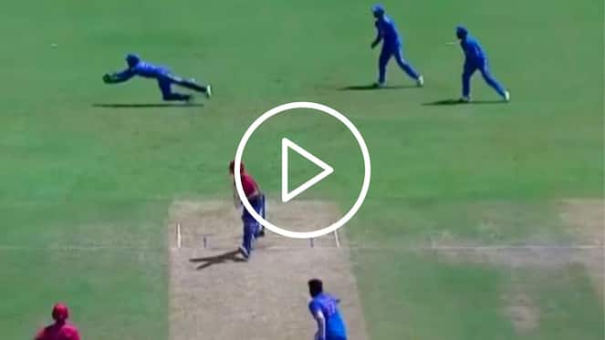 [Watch] Dhruv Jurel Takes Stunning Catch Down The Leg Side in India A's Opening Clash
